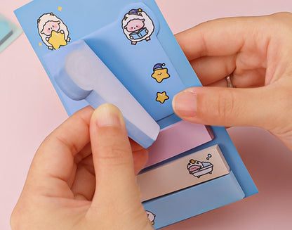Cartoon Sticky Notes Cute And Sticky