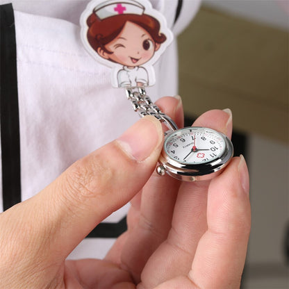 Pocket Watch – Cute Clip-On Timepiece for Medical Heroes