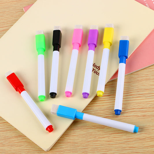 Creative Environment-friendly Erasable Board Pen With Water Brushing Property