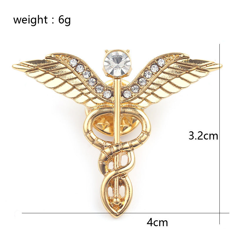 Fashion Trendy Temperament Medical Device Small Brooch