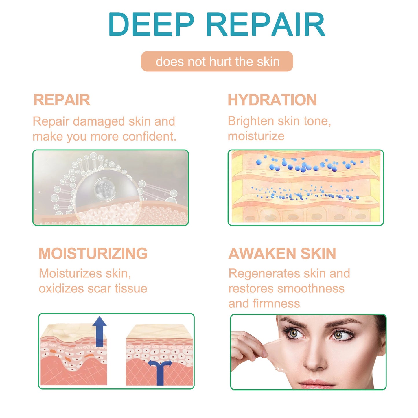 Silicone Scar Removal Patch – Medical Gel Tape for Surgery, Acne, Burn, Trauma Repair