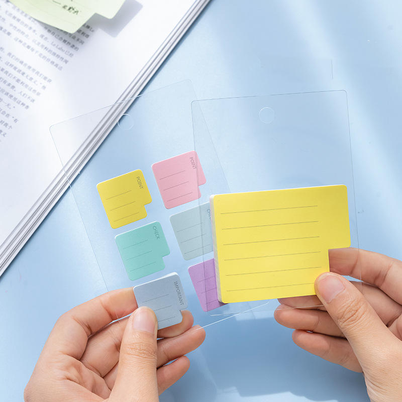 Tearable Portable Post-it Notes Classification Key Marks
