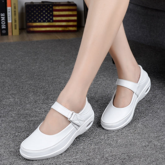 Nurse SweetSteps – Comfy White Work Shoes with Slip-Resistant Soles