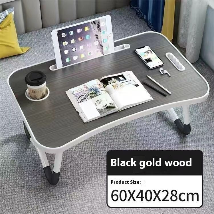 Bed Foldable Small Table, Student Study Computer Desk