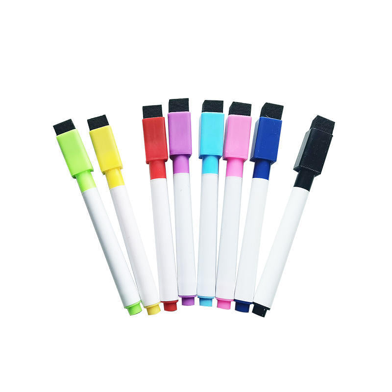 Whiteboard Marker Can Erase Children's Graffiti Environmental Protection 8-piece Set