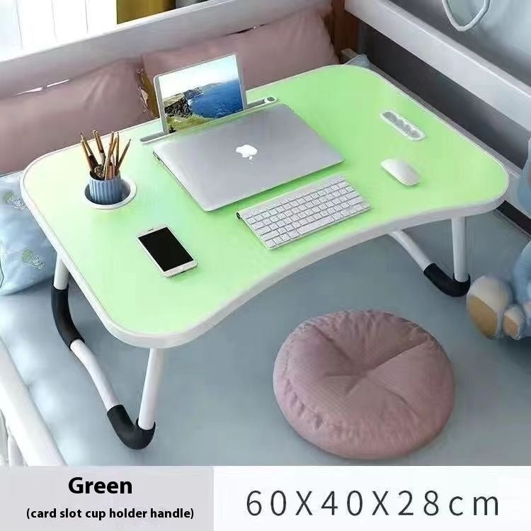 Bed Foldable Small Table, Student Study Computer Desk