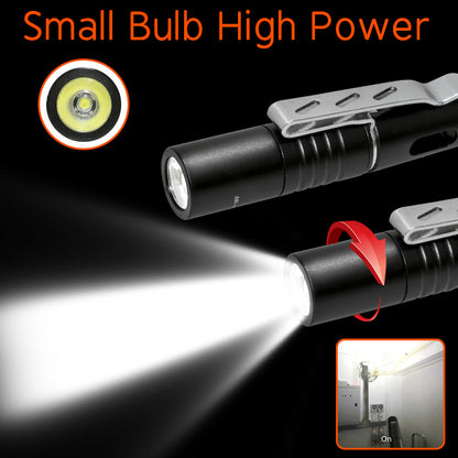 3 In 1 Multifunctional Penlight USB Rechargeable Flashlight