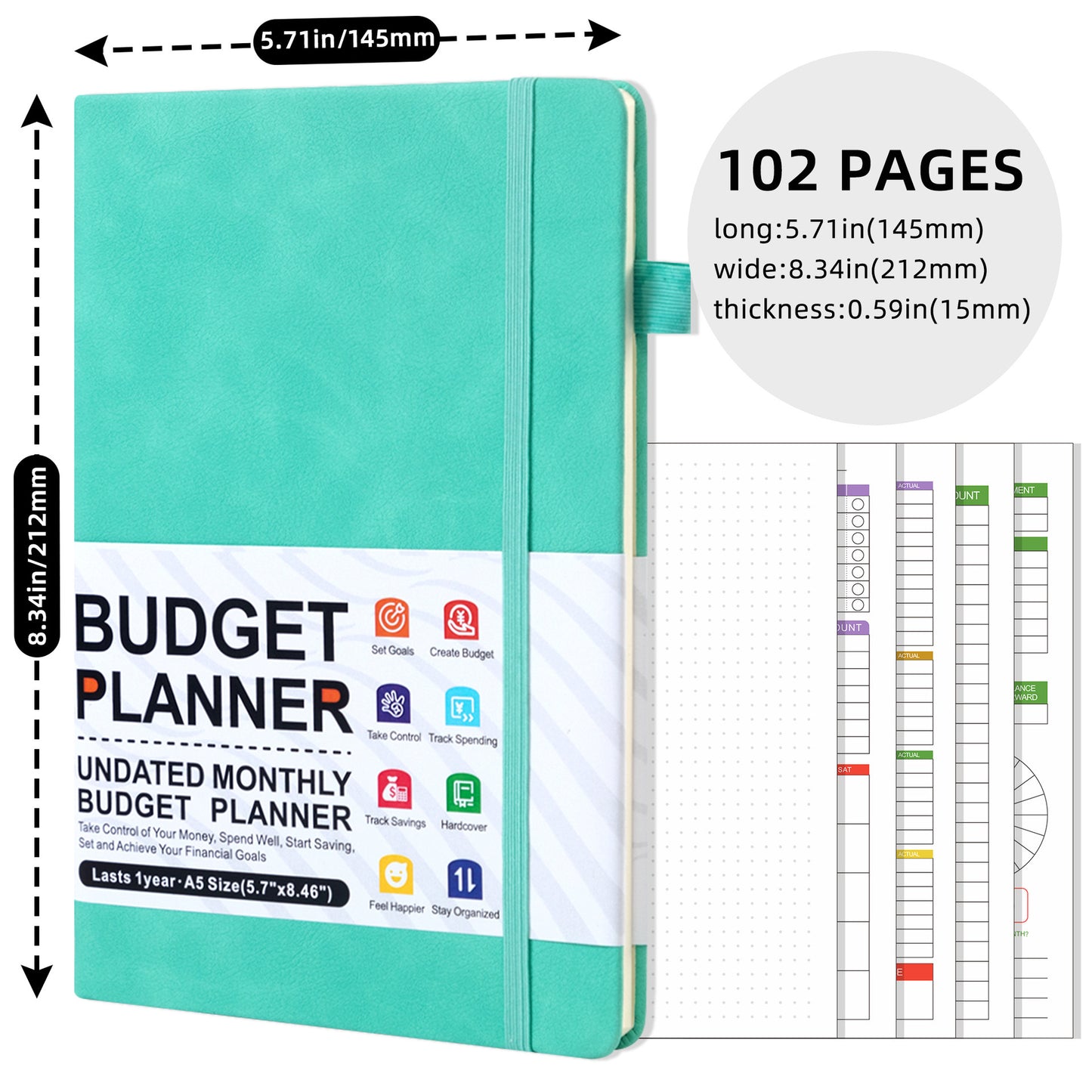 A May Plan Cash Budget Planner Week Plan