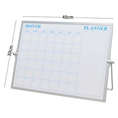 Home Office Double-sided Magnetic Desktop Tiny Whiteboard