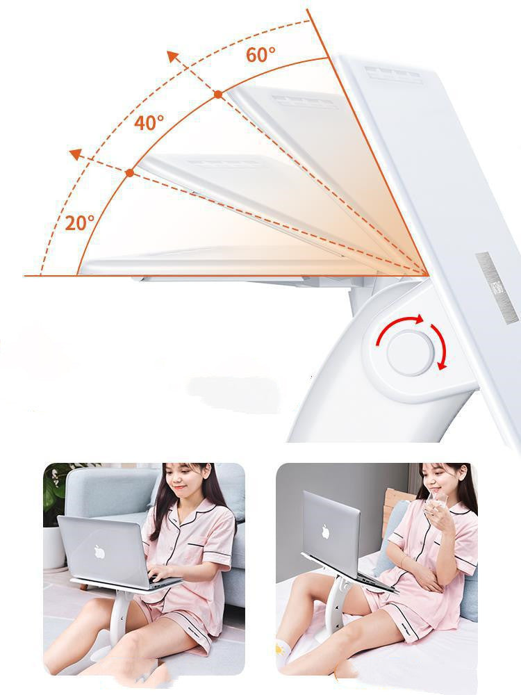 Small Table For Bed Use Students Study Desk Folding Lifting Multifunctional