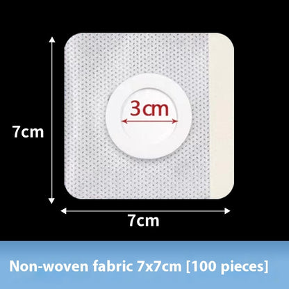 Medical Breathable Tape Stickers Application