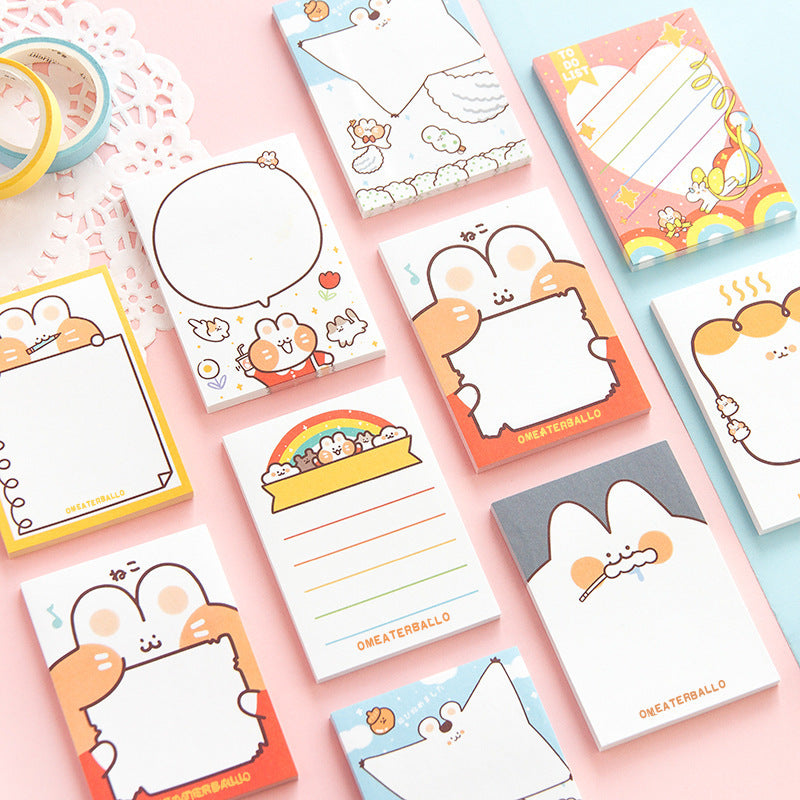 Cute Mengmeng Bunny Notepad