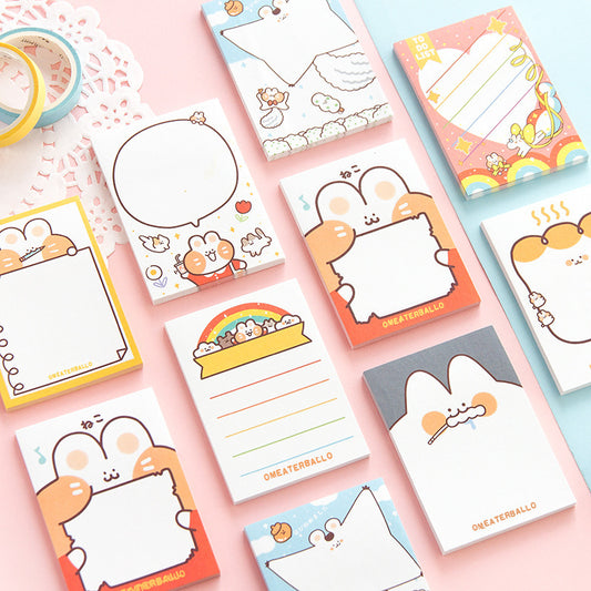 Cute Mengmeng Bunny Notepad