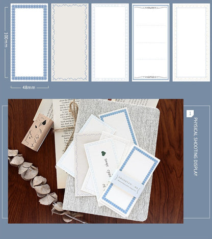 Classic Vintage Border Notes