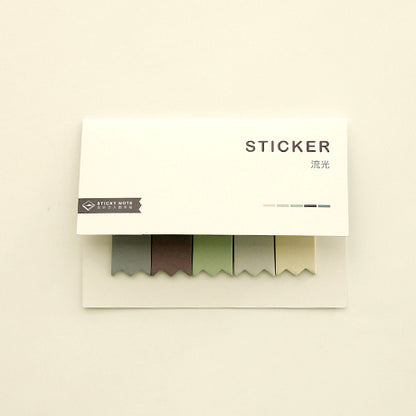Simple Index Stickers To Mark Bookmarks Notebook Labels