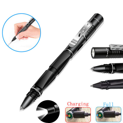 3 In 1 Multifunctional Penlight USB Rechargeable Flashlight