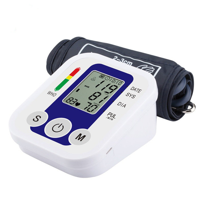 Household Multi-voice Upper Arm Precise Measurement Blood Pressure Meter