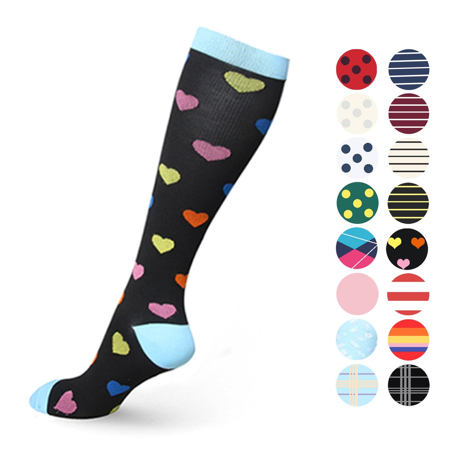 Nurse Leggings Running Cycling Breathable Compression Stockings