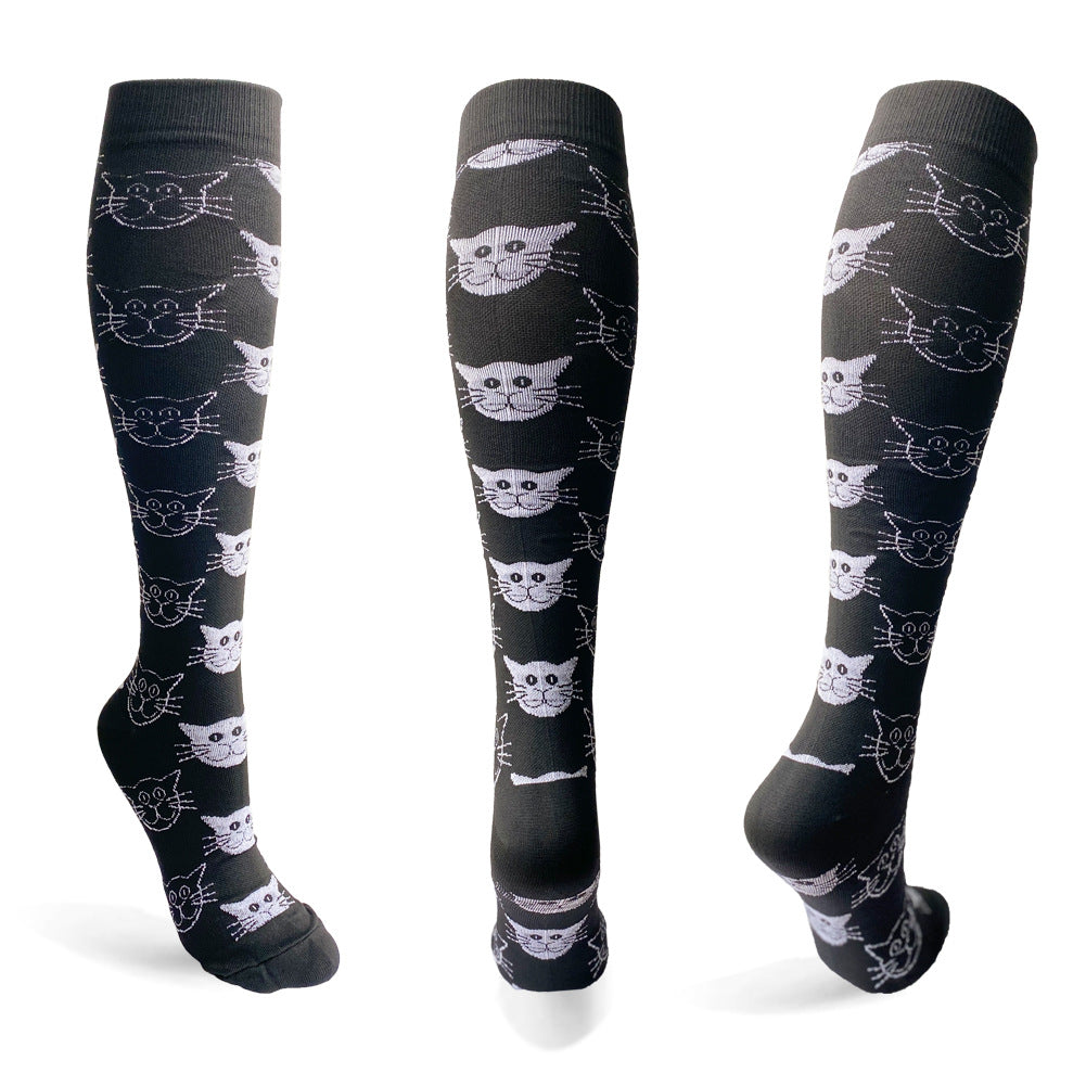 Nurse Leggings Running Cycling Breathable Compression Stockings