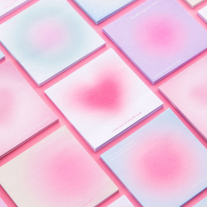 Ins Style Summer Color Gradient Sticky Note