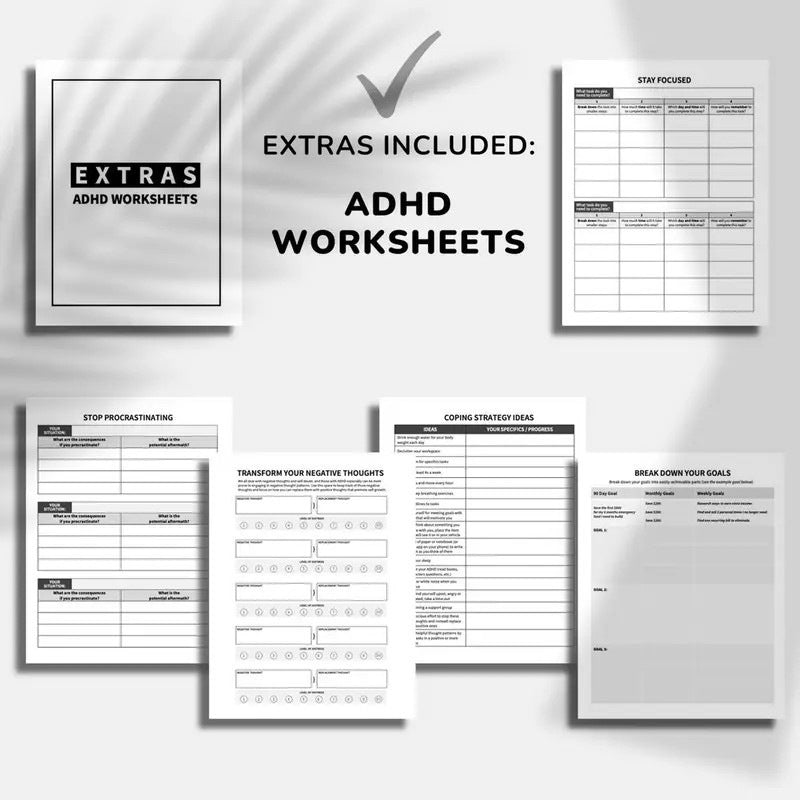 2025 I'm Too ADHD Planner