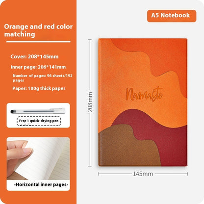 Home Portable Creative Leather Art Notebook