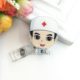 Fashion Cartoon Easy Pull Button Work Permit Badge Clip