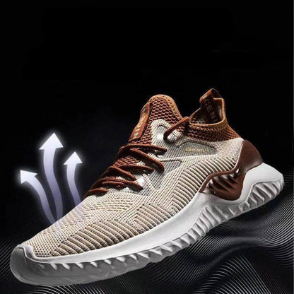 Breathable Mesh Shoes, Men's Shoes, Flying Woven Fashion Casual Shoes