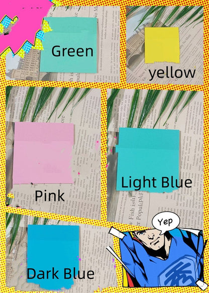 Transparent Post-it Notes, Detachable Sticky Notes