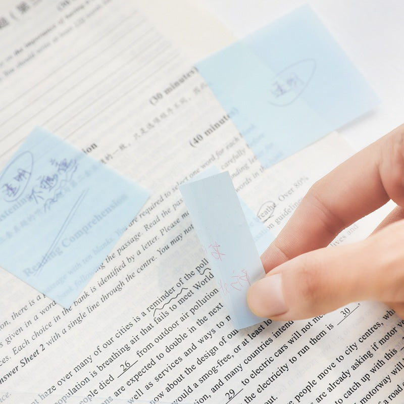 Transparent Post-it Notes Reflection Series Creative Sticky Strong Writing