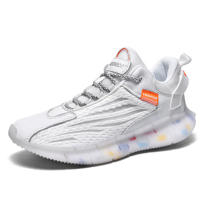 AeroStride Popcorn Sole Sneakers – Lightweight, Breathable Trendsetters for Casual Runs & Daily Style