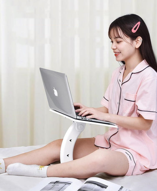 Small Table For Bed Use Students Study Desk Folding Lifting Multifunctional