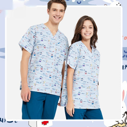 Cotton Printed Scrubs