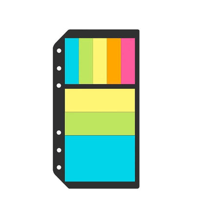 Loose-leaf Post-it Notes, Creative Times Stickers, Fluorescent Paper  Index Stickers