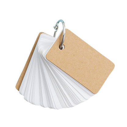 Clinical Memo Pad, Iron Ring Loose-leaf Notebook, Portable Ring-type Notebook