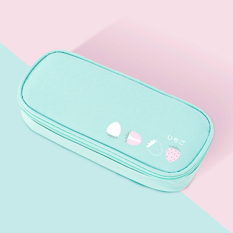 Student Creative Simple Oxford Cloth Stationery Storage Box