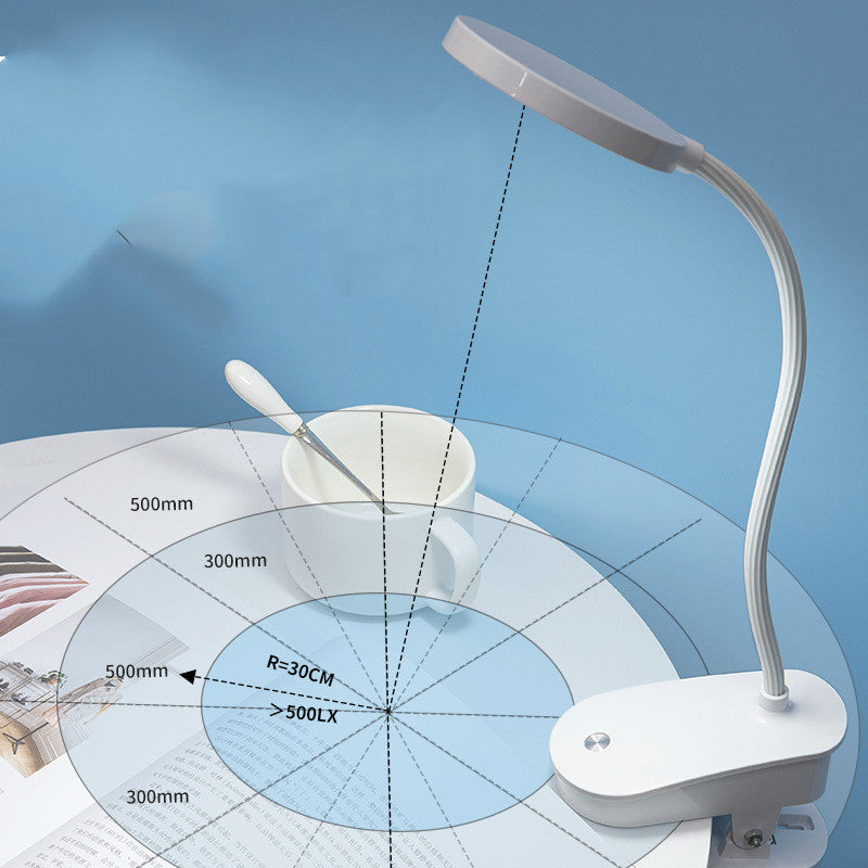 Eye Protection Clip Desk Lamp Clip-on USB Charging Desk Lamp
