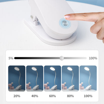 Eye Protection Clip Desk Lamp Clip-on USB Charging Desk Lamp
