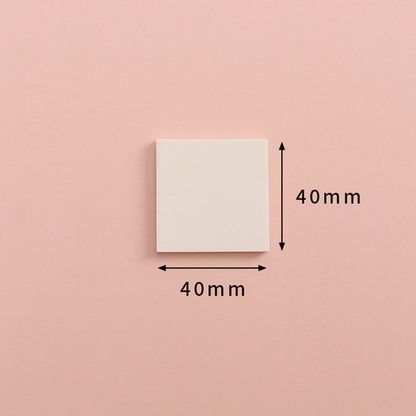 Waterproof Transparent Sticky Notes Memo Pad 50 Sheets