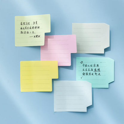 Tearable Portable Post-it Notes Classification Key Marks