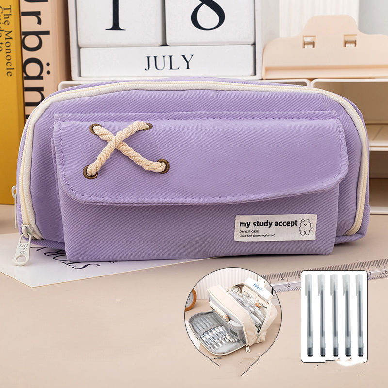 Popular Stationery Pencil Case Large Capacity