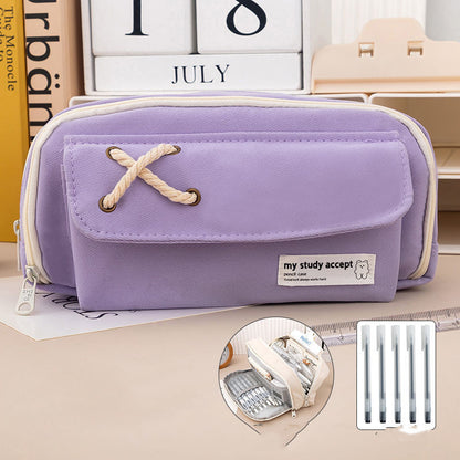 Popular Stationery Pencil Case Large Capacity