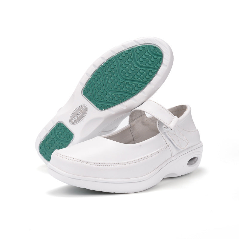 Nurse SweetSteps – Comfy White Work Shoes with Slip-Resistant Soles