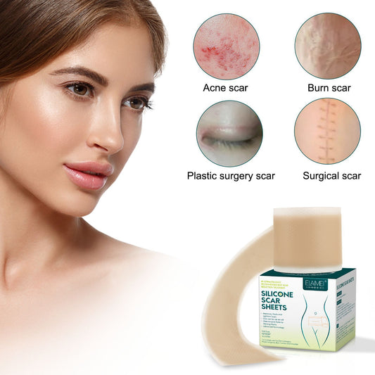Silicone Scar Removal Patch – Medical Gel Tape for Surgery, Acne, Burn, Trauma Repair