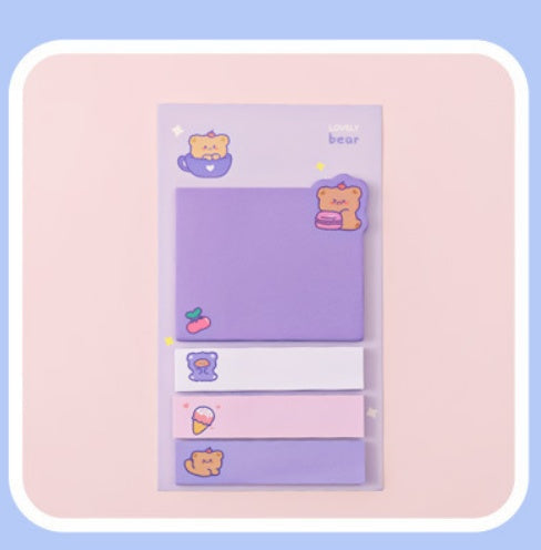 Cartoon Sticky Notes Cute And Sticky