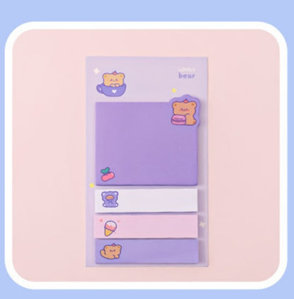 Cartoon Sticky Notes Cute And Sticky