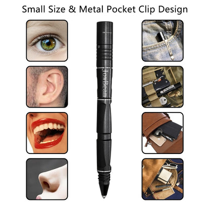 3 In 1 Multifunctional Penlight USB Rechargeable Flashlight