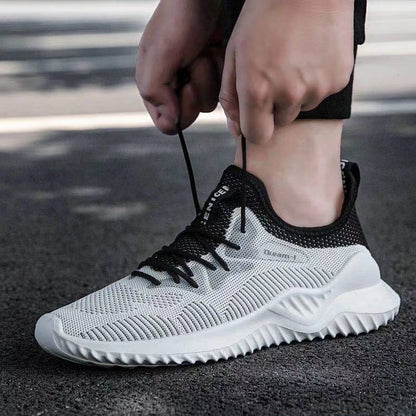 Breathable Mesh Shoes, Men's Shoes, Flying Woven Fashion Casual Shoes