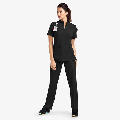 Quick-Dry Surgical Gown – Comfy Stand Collar Medical Work Suit for Busy Heroes
