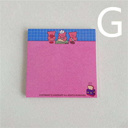 Cartoon Cute Series Sticky Notes For Learning Notes